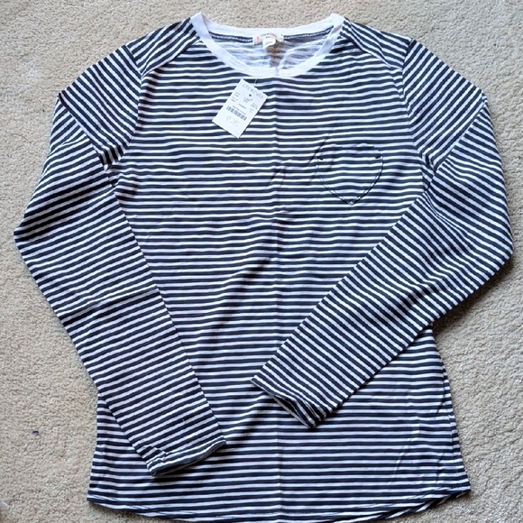 Crewcuts Other - Crewcuts Blue and White Striped Tee